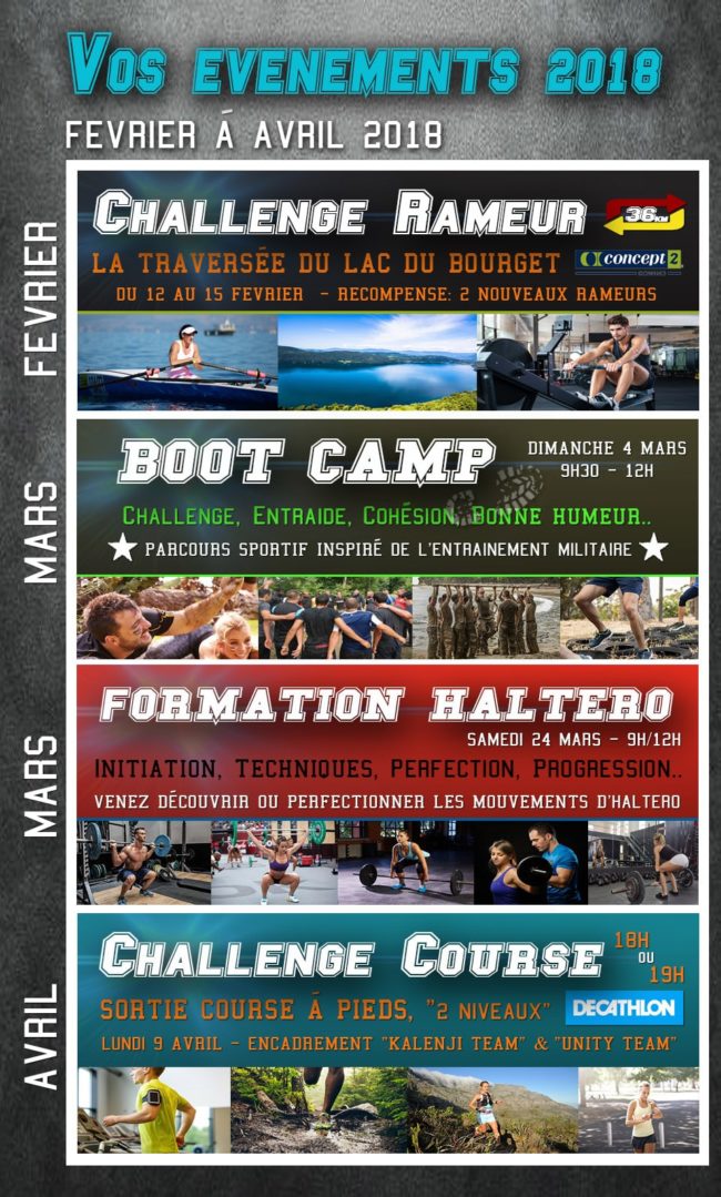 calendrier evenements sportif chambéry savoie